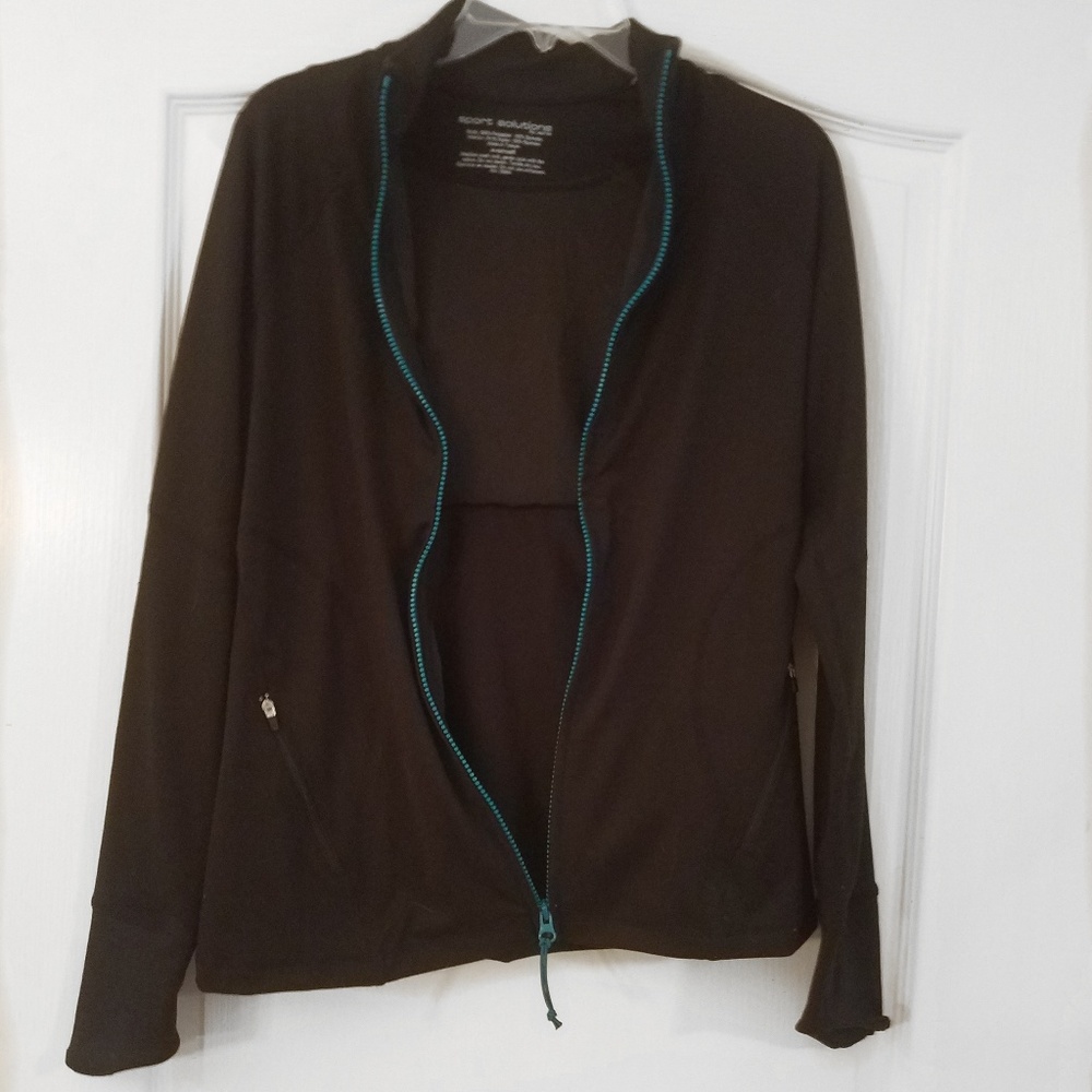 Soma Black Sport Solution Go Active Jacket XS NWT - Picture 2 of 9